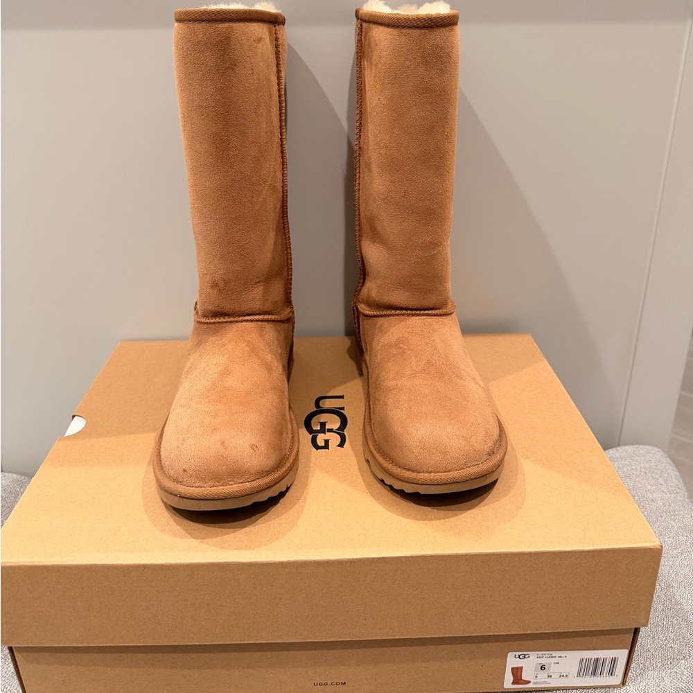 UGG Chestnut kids Classic Tall Boots